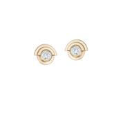 Diamond Deco Stud Earrings image