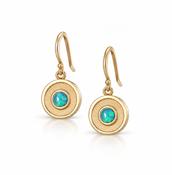 Opal Amulet Earrings