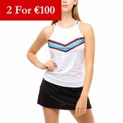 Color Block Tie Back Tank image