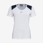 Head Womens Club Tee - White/Navy image