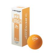 Dunlop Play Mini Squash Ball x3