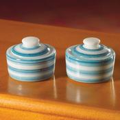 Dolls House Cornish Style Bowls, 4 pcs