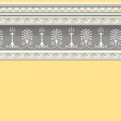 Dolls House Soft Yellow Wallpaper image