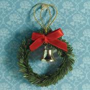 Dolls House Christmas Wreath with bell