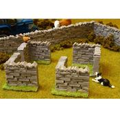 Brushwood Authentic Stone Wall Corner Sections