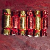 Dolls House Christmas Crackers, 6 pcs