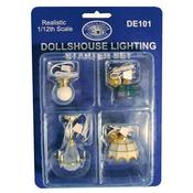 Dolls House Ceiling Light Starter Set image