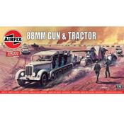 Airfix German 88mm Gun and Tractor