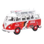 Oxford VW T1 Bus And Surfboards Coca Cola image