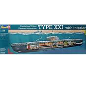 Revell Submarine type XXI U 2540 &amp;amp; interior