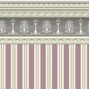Dolls House Heather Stripe Wallpaper