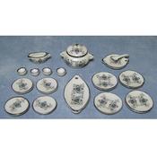Dolls House Lotus Dinner Set