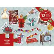 Piecing Together - Christmas - 12 Extra Large Pieces image
