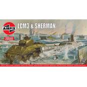 Airfix LCM-3 Landing Craft &amp;amp; Mk.II Sherman