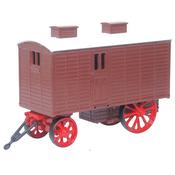 Oxford OO Living Wagon Brown