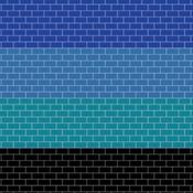 Dolls House  - Coloured Square Tiles