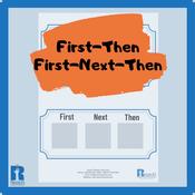 First/Then Board image
