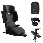 Axkid Up i-Size Artic Mist Grey High Back Booster Bundle
