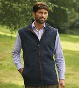 PORTREE Full Zip Sleeveless Fleece-lined Jacket