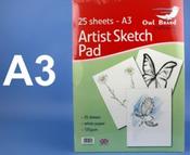 A3 Artist Drawing Pad