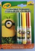 Crayola Minions Markers 3pk
