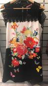 Dress Floral Black &amp;amp; White image