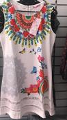 Dress Floral (XL Sizing) White image
