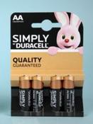 Duracell AA 4 Pack