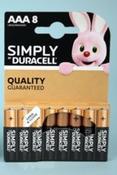 Duracell AAA 8 Pack