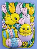 Two Birds Easter Wall Plaque