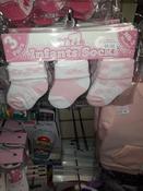 Baby Girl Socks (3 Pack) Flower image