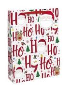 Christmas Bag HO HO HO (White)