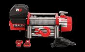 Stealth 13500lb 24v Winch with Steel Rope and Wireless Remote image