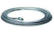 Wire Winch Rope 10mm x 20m w/ Thimble