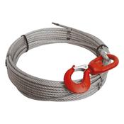 Wire Winch Rope 12mm x 30m with Swivel Safety Hook image