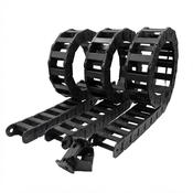 Slidebed Cable and Hose Tracking Chain 72mm x 35mm x 3m inc Brackets