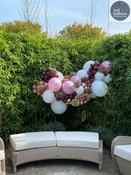 Glamorous Garland Pink Burgundy &amp;amp; Gold