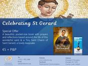 Praying With St. Gerard Book &amp;amp; Charm Set