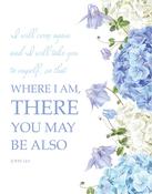 Sorrow Floral 6 Sympathy Mass Card