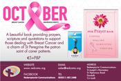 Pink Prayer Book &amp;amp; St Peregrine Charm