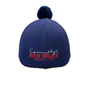 Red Mills, Foran Equine, Carr &amp; Day &amp; Martin Lycra Hat Cover in Navy