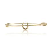 Equetech Traditional Horseshoe Stock Pin