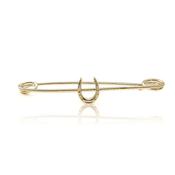 Equetech Traditional Horseshoe Stock Pin