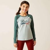 Ariat Kid's Lets Ride T-shirt in Arctic image