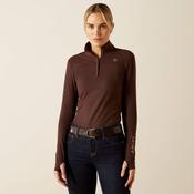Ariat Women's Lowell 3.0 Quarter Zip Baselayer in Java image