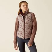 Ariat Kid's Bella Reverse Insulated Vest in Vanilla Ice image