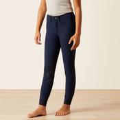 Ariat Kids Prelude Knee Patch Breech in Navy Eclipse