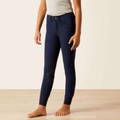 Ariat Kids Prelude Knee Patch Breech in Navy Eclipse