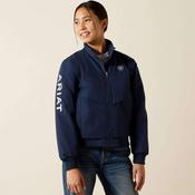 Ariat Kids Stable Insulated Jacket in Navy image