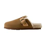 Ariat Women's Country Mule Sherpa in Ranch Brown Suede